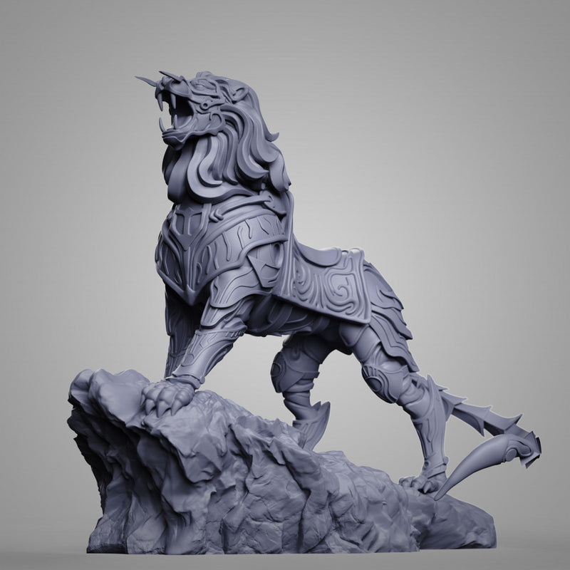 Althea the Radiant (Mounted on Aslan) - Only-Games