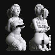 Sub Series 01 - Undressed & Bound Female Prisoner Slave - Only-Games