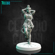 (0153) Female barbarian sexy with a two hands sword - Only-Games