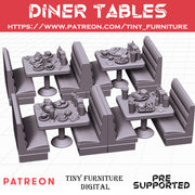 Diner tables - Only-Games