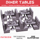 Diner tables - Only-Games