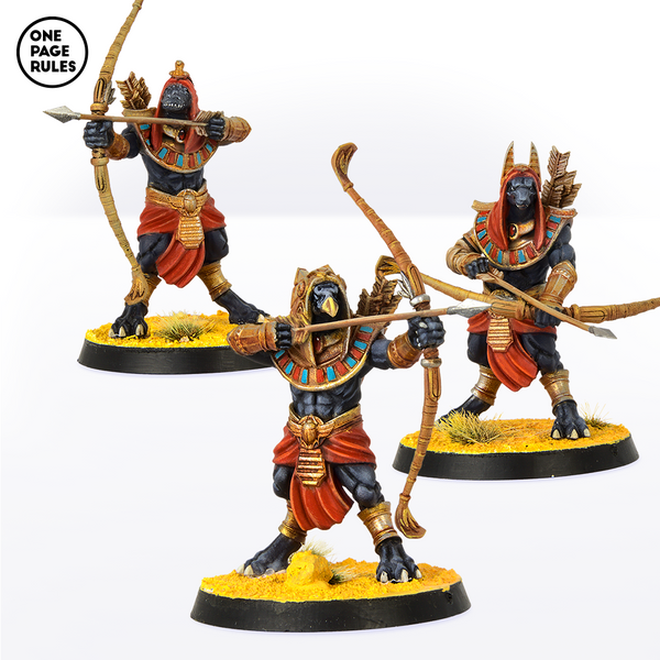 Mummified Guardian Bow Statues (3 Models) - Only-Games