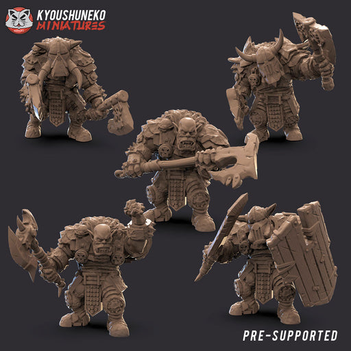 Black Orc Units (5 Orcs) - Only-Games
