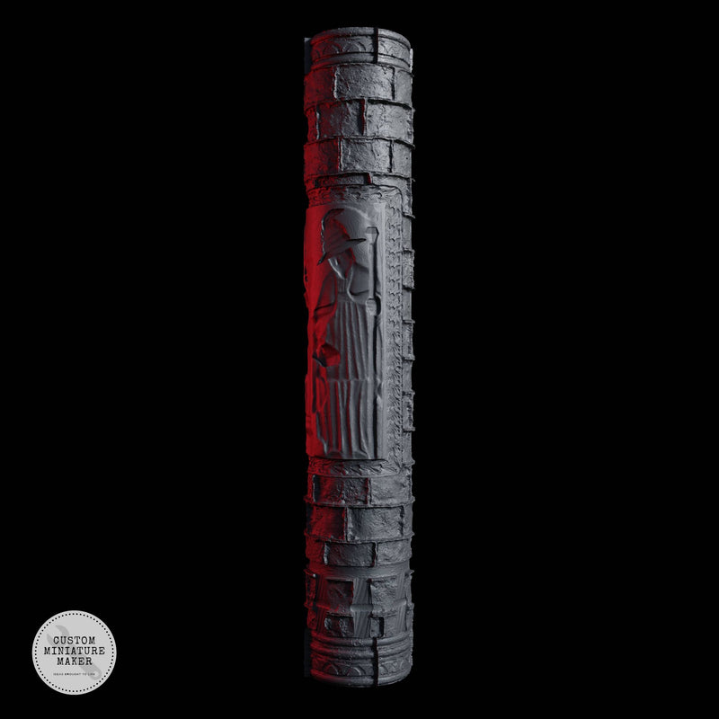 Texture Roller: Arcane Wall Wizard Relief - Only-Games