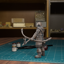 Northern Guard Fire Archer - Frostgrave Pathfinder - Fantasy DND - TytanTroll Miniatures - Only-Games