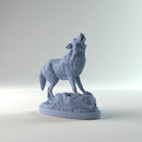 Dire wolf 1-35 scale prehistoric animal - Only-Games