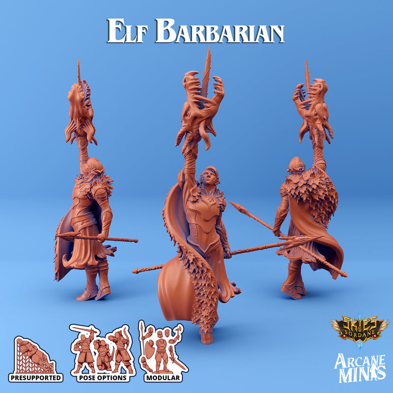 Elf Barbarian - Only-Games