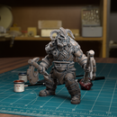 Orc Chief - TytanTroll Miniatures - DnD - Fantasy - Only-Games