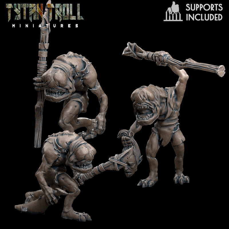 Troglodyte - TytanTroll Miniatures - DnD - Fantasy - Only-Games
