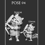 Pointy Eared Mercenary (Pose 4 of 4) - Only-Games