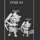 Pointy Eared Mercenary (Pose 4 of 4) - Only-Games