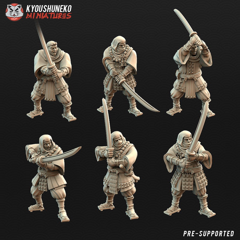 Sohei Monk Swordsmen - Only-Games
