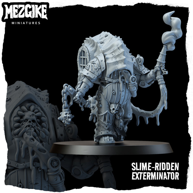 Slime-ridden exterminator (physical miniature) - Only-Games