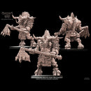 Minotaurs with Great weapons multi-part regiment (5 miniatures) - Only-Games