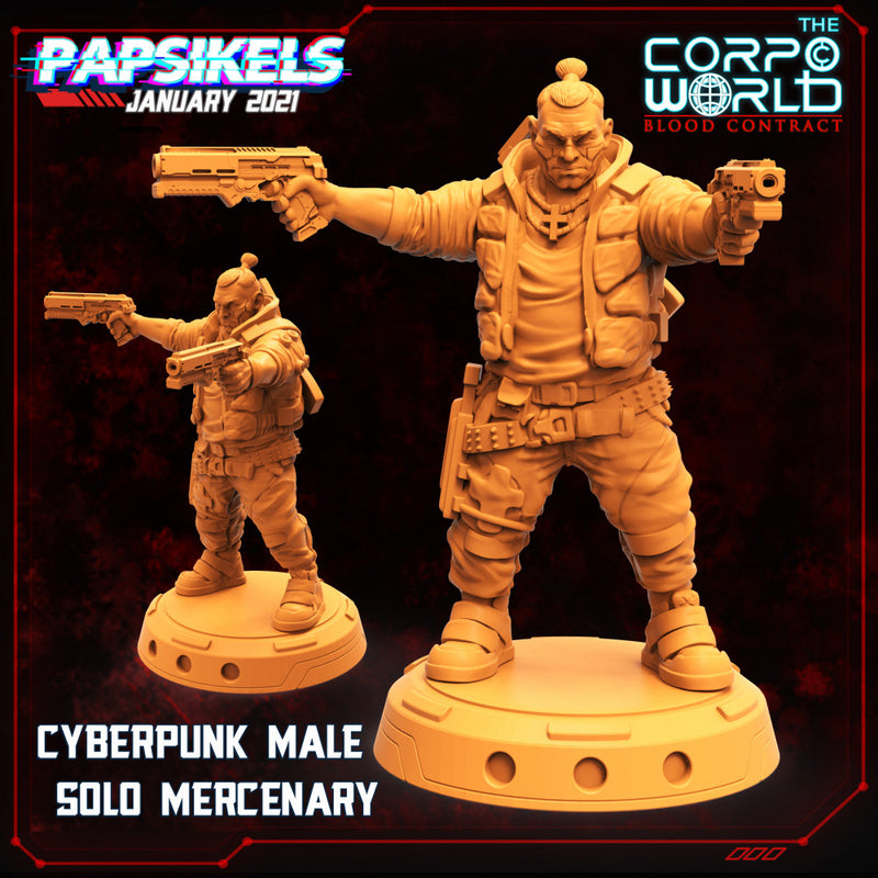 CYBERPUNK MALE SOLO MERCENARY - Only-Games