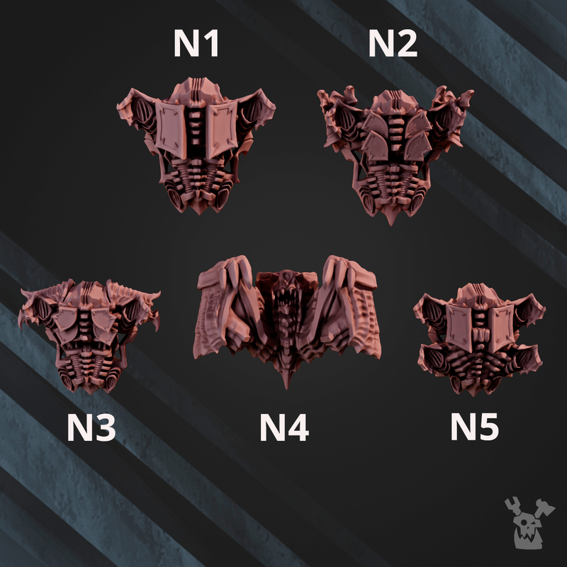 Nocturnal Backpacks Set x5 - Only-Games