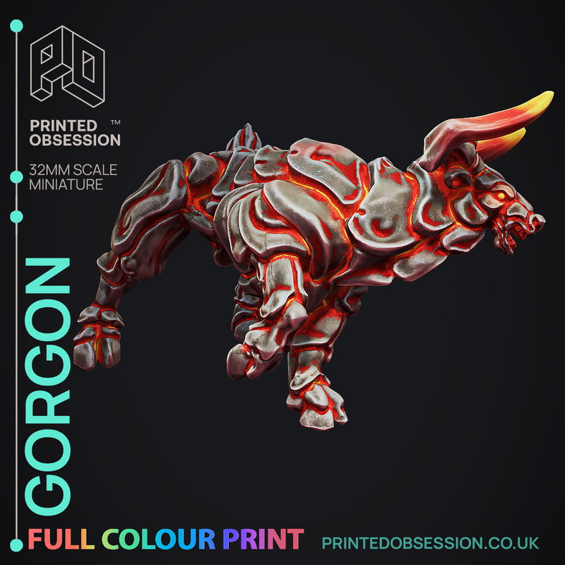 Gorgon - Construct - Pre-Coloured - 32mm Scale - Only-Games