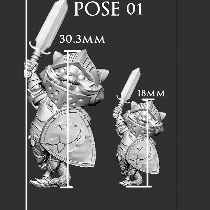 Pointy Eared Mercenary (Pose 1 of 4) - Only-Games