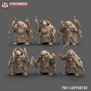 Double Axe Dwarves (6 Dwarves) - Only-Games