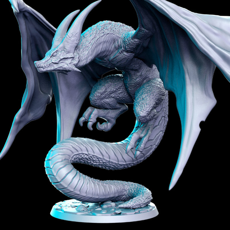 Fenathrax - Dragon - 32mm - DnD - Only-Games