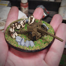 US paratroopers detachment - 28mm BUNDLE - 57 models + 2 guns - Only-Games