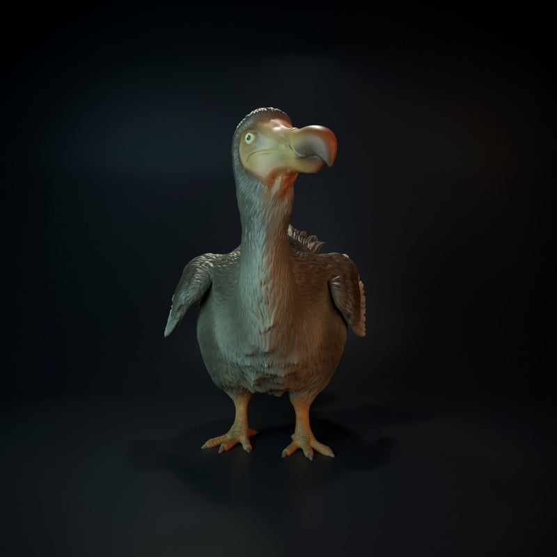 Dodo standing prehistoric bird 1/20 scale - Only-Games