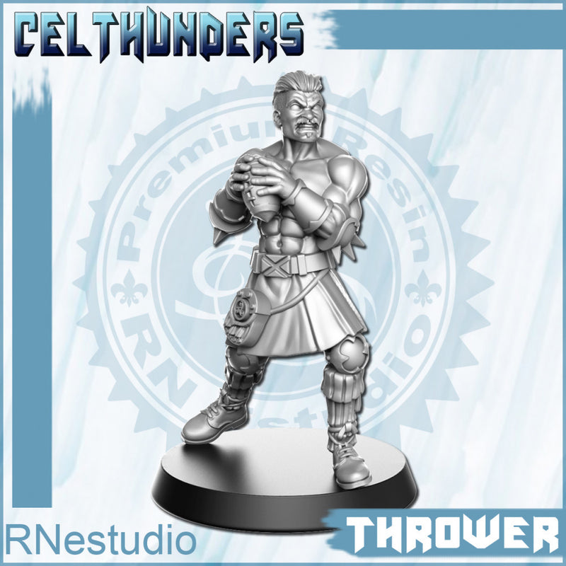 11 Thrower Celthunders Fantasy Football 32mm - Only-Games