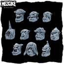 Orc freebooter pirate heads (physical miniatures conversion set) - Only-Games