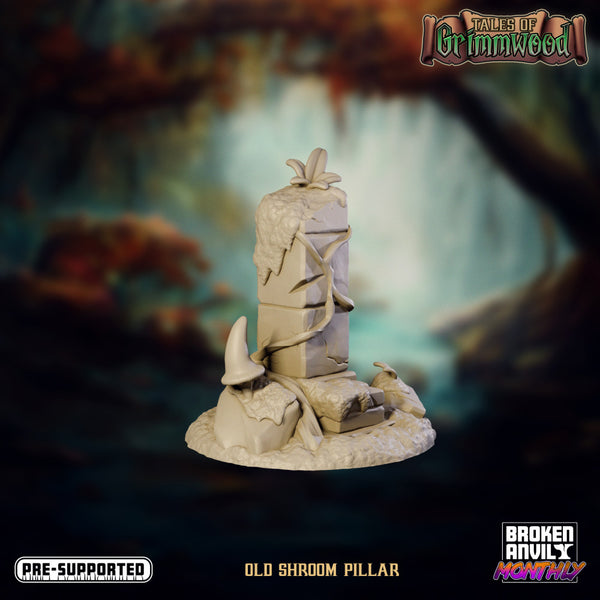 Tales of Grimmwood- Old Shroom Pillar - Only-Games