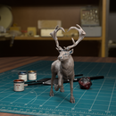 Valentines Stag - TytanTroll Miniatures - DnD - Fantasy - Only-Games