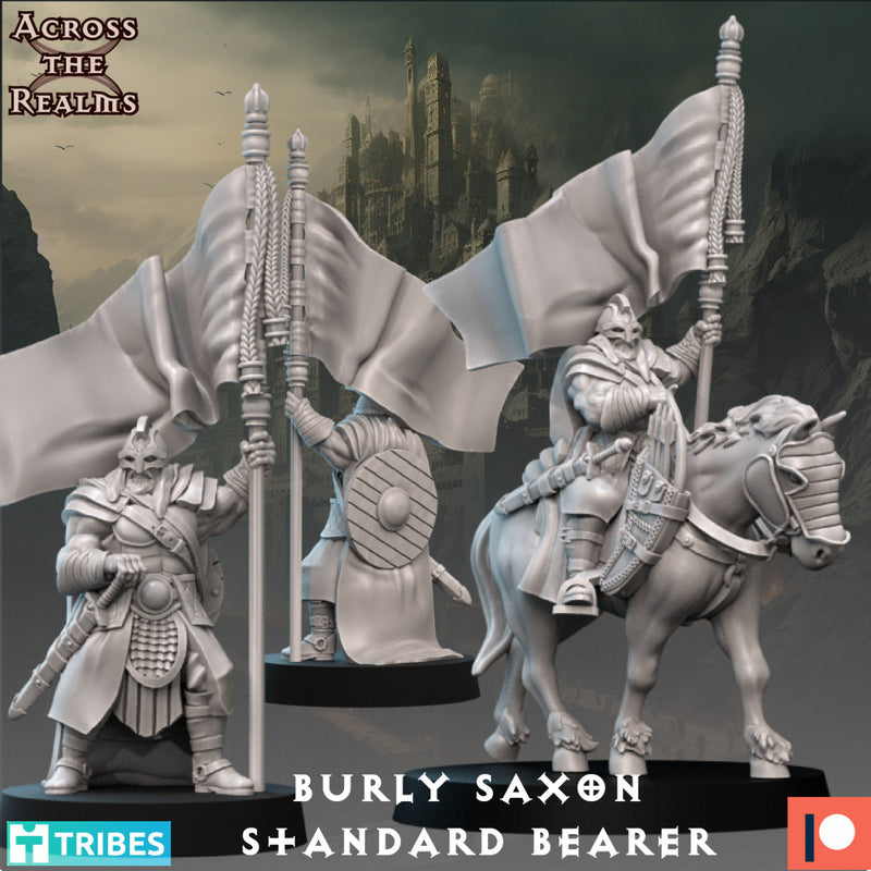 Burly Saxon Standard Bearer - Only-Games