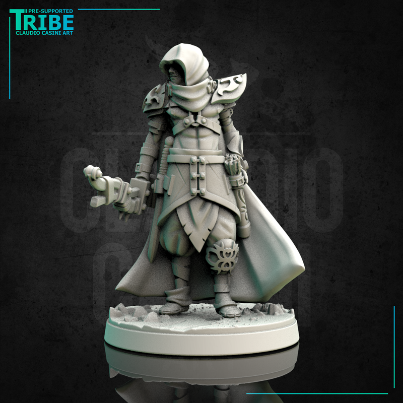 (0137) Male ranger archers elf human firbolg ranger wit bow - Only-Games
