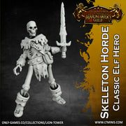 Skeleton Horde Classic Heroes (x4 models) - Only-Games