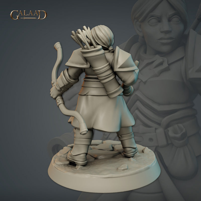 Female Dwarf archer - Only-Games