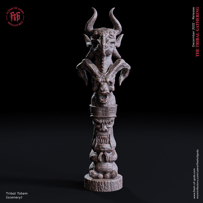 Scenery - Tribal Totem - Only-Games