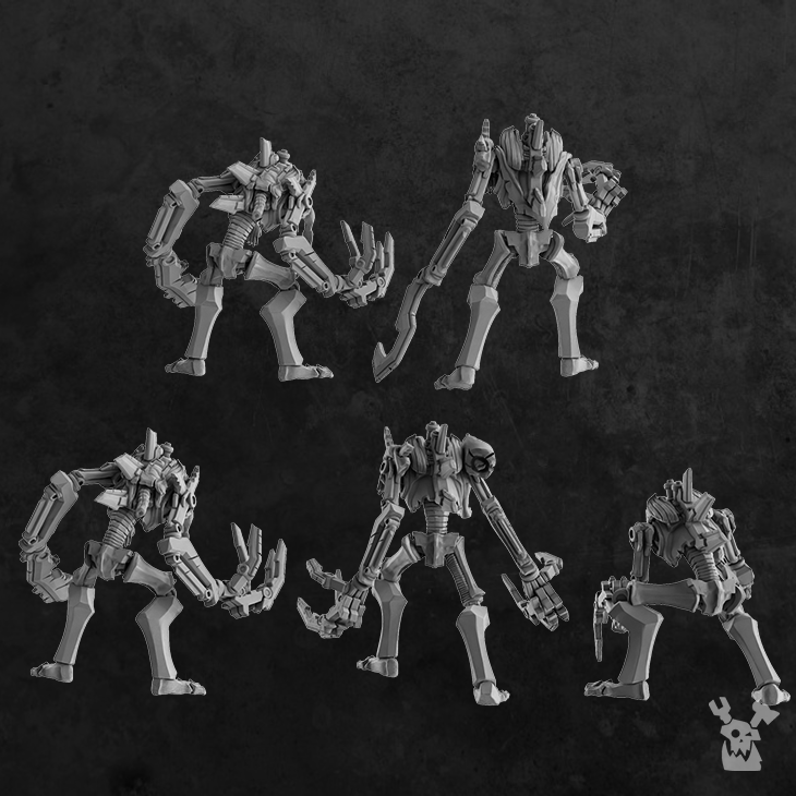 Robot Legions Flesh Eaters x5 - Only-Games