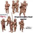 US paratroopers Head Quarter- 28mm - Only-Games