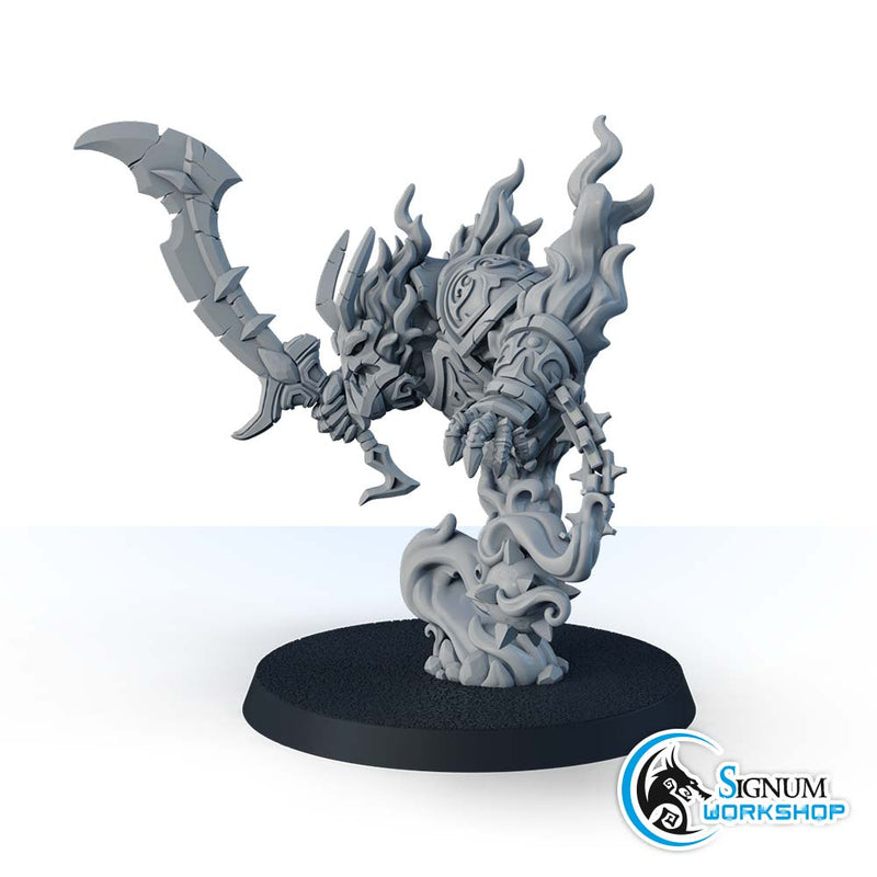 Firestorm Elemental with sword - Only-Games