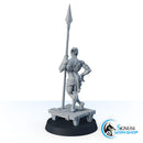 Model with spear - Only-Games