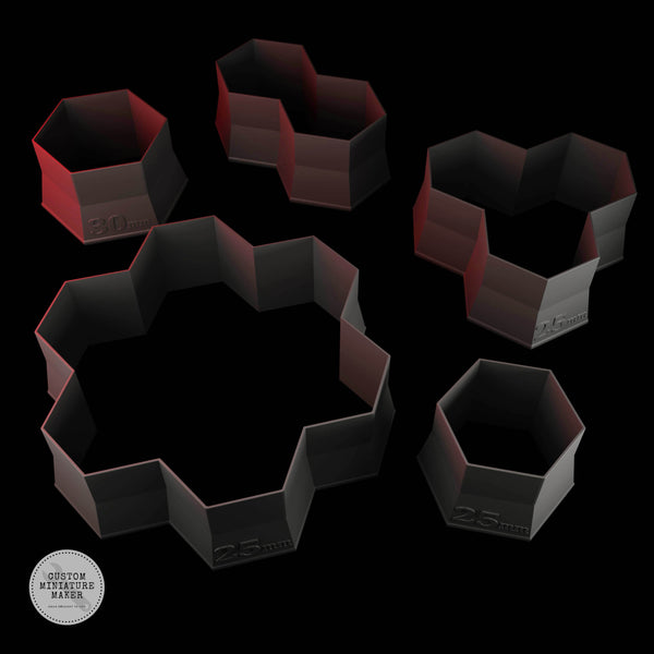Base Cutter Set: Hex - Only-Games