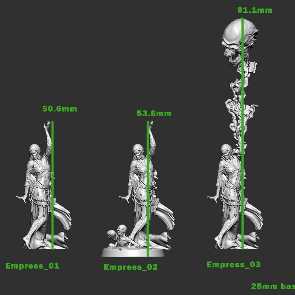Empress of the Undead - Mini Monster Mayhem - Miniatures by Only
