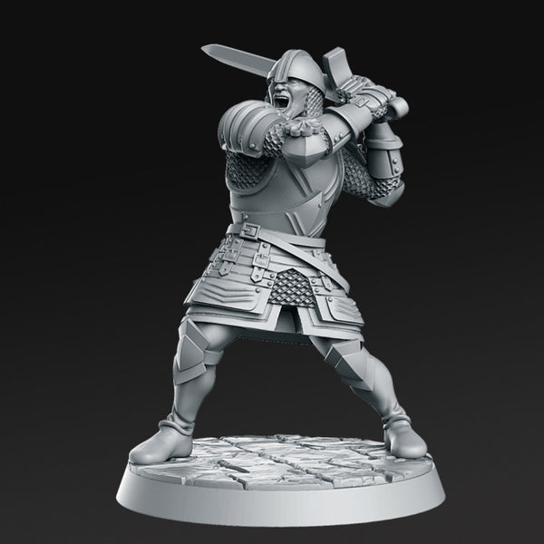 Rodrick - Male Swordsman - 32mm - DnD - - Only-Games