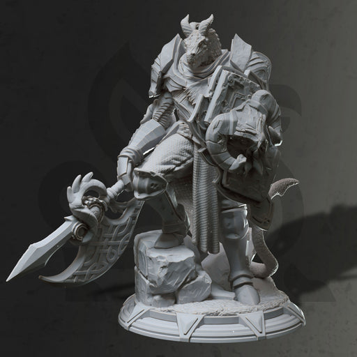 Dragonborn Paladin - Tharvian - Only-Games