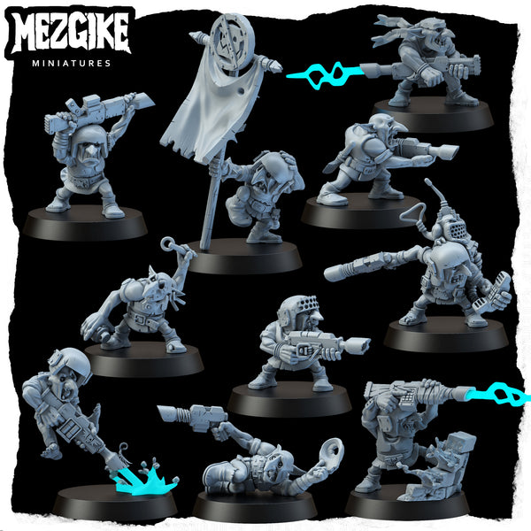Guard runtz mob 'A' (10 physical miniatures) - Only-Games