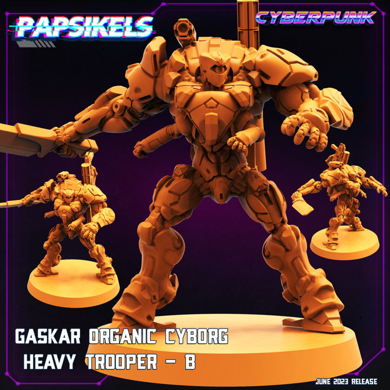 GASKAR ORGANIC CYBORG HEAVY TROOPER B - Only-Games