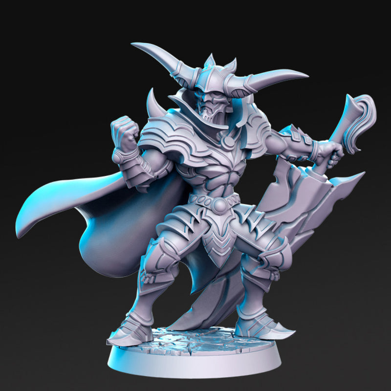 Dhardan -chaos warrior - 32mm - DnD - Only-Games