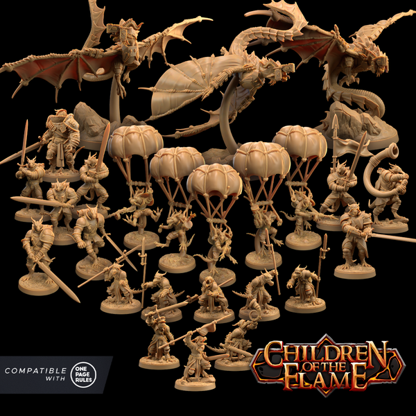 Children of the Flame Stater Army - Only-Games