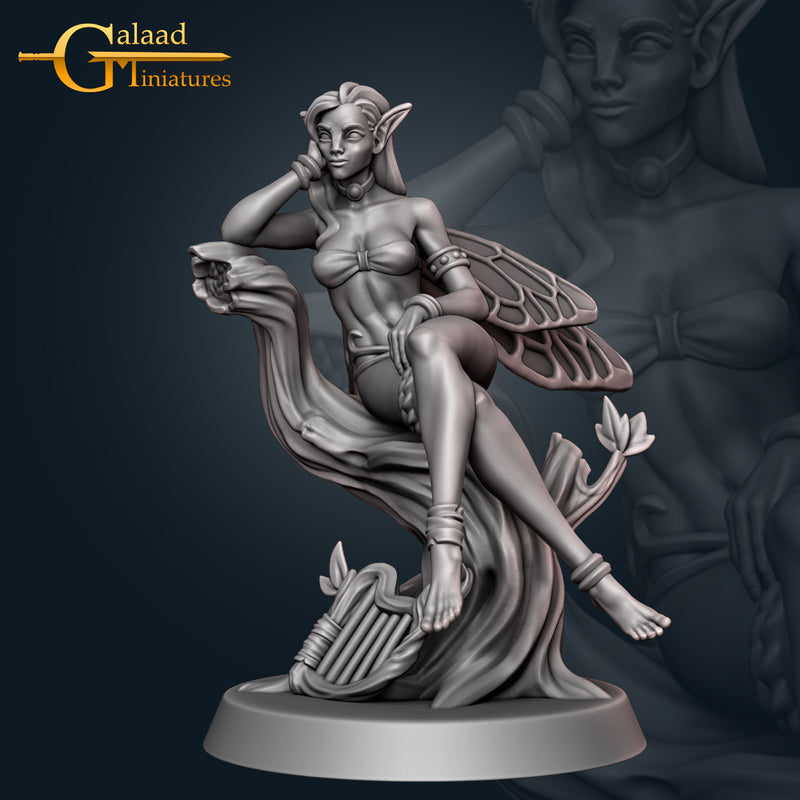 Wood Fairy Pin-Up with base - Only-Games