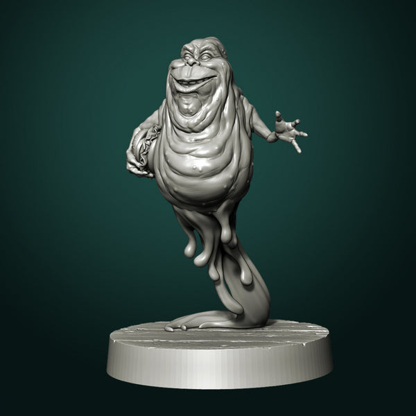 Slimer with hamburger pre-supported fanart - Only-Games