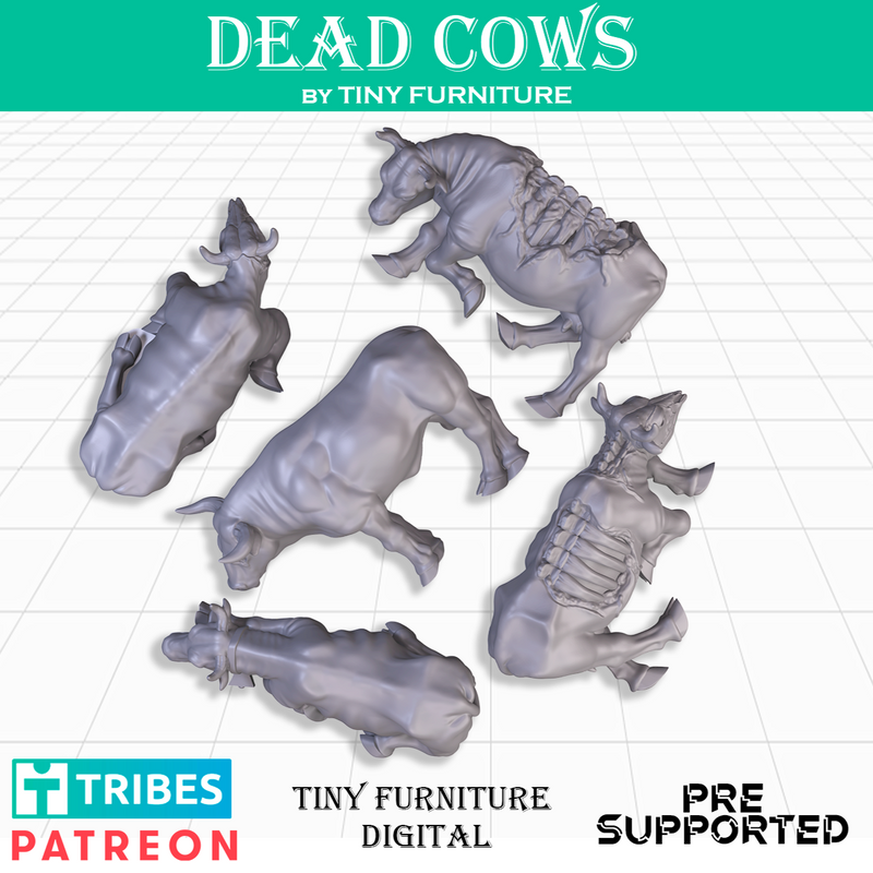 Dead cows (Harvest of War) - Only-Games